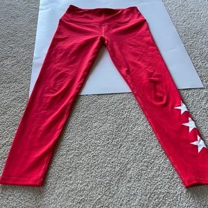 DSG Red leggings in XS